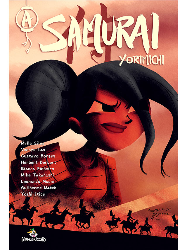 A Samurai: Yorimichi história em quadrinhos Mylle Silva