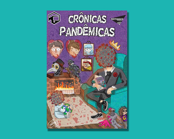 Crônicas Pandêmicas coletânea de histórias em quadrinhos Têmpora Editora
