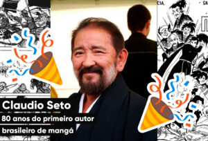 80 anos de Claudio Seto, o primeiro autor brasileiro de mangá (Mylle Pampuch)